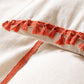 Linen Tile Lacy Duvet Cover & Pillow Set