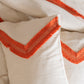 Linen Tile Lacy Duvet Cover & Pillow Set