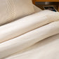 Linen Tile Lacy Duvet Cover & Pillow Set