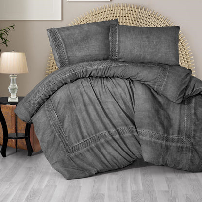 100% Cotton Duvet Cover & Pillow Set
