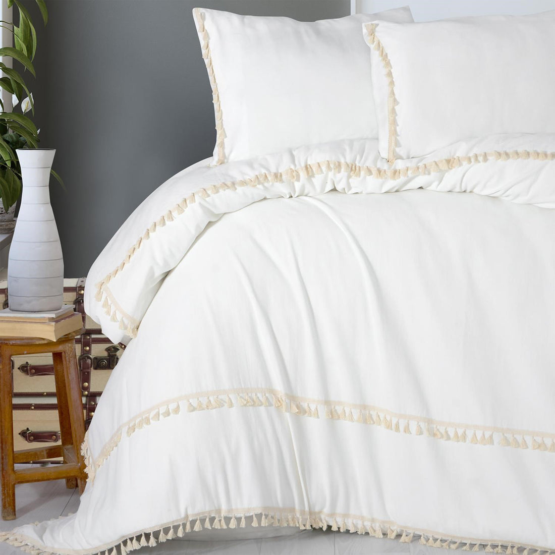 100% Cotton Duvet Cover & Pillow Set