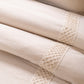 Linen Tile Lacy Duvet Cover & Pillow Set