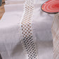 Linen table runner